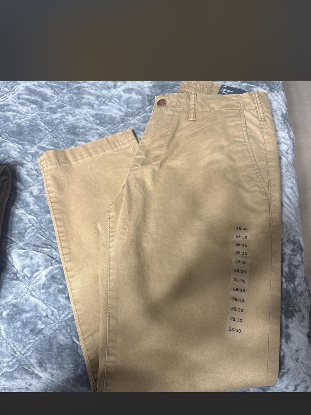 American Eagle Outfitters Men's Tan Chino Pants